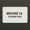 Пластикова картка з чипом Fudan F08 1K (FM1108, аналог чіпа Mifare Classic 1K)